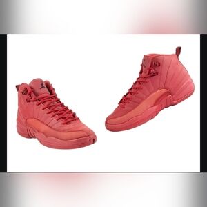Size 7Y (GS) - Jordan 12 Retro Mid Gym Red - 153265-601